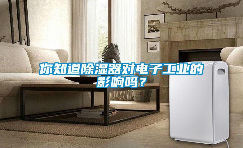 你知道除濕器對電子工業的影響嗎？
