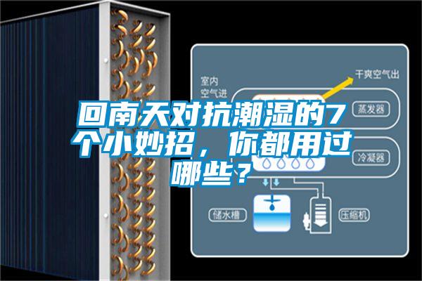 回南天對抗潮濕的7個小妙招，你都用過哪些？