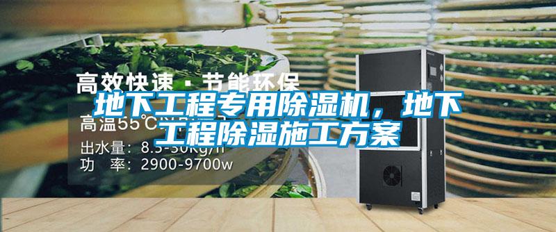 地下工程專用草莓视频下载网址，地下工程除濕施工方案