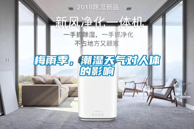 梅雨季，潮濕天氣對人體的影響