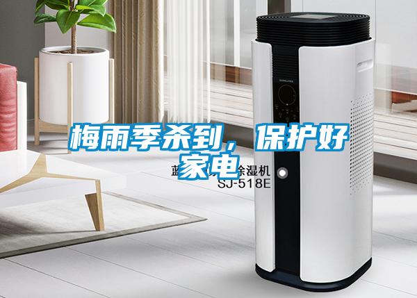 梅雨季殺到，保護好家電
