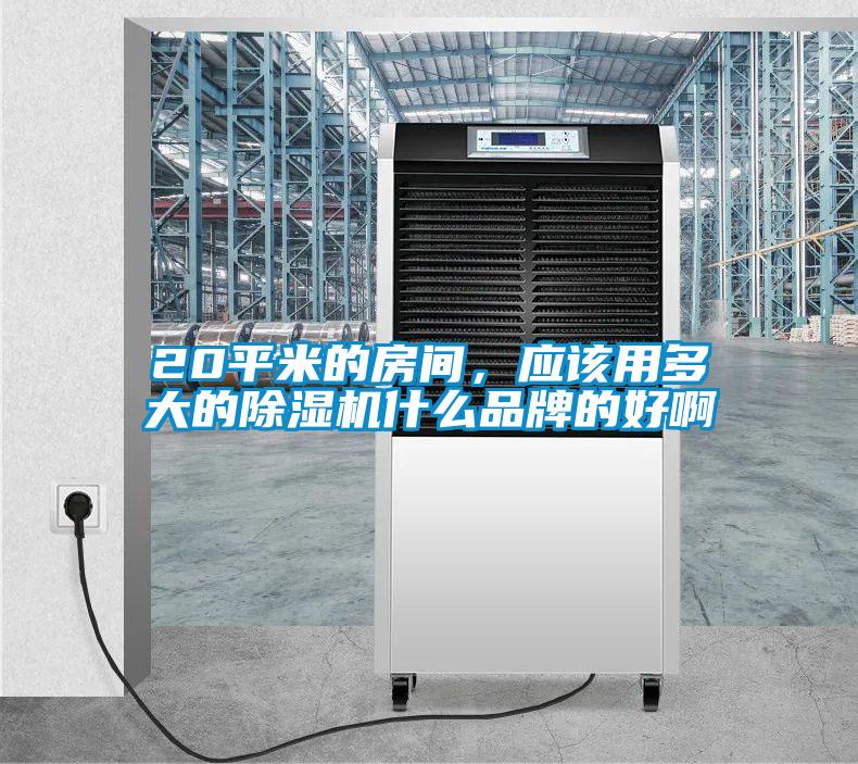 20平米的房間，應該用多大的草莓视频下载网址什麽品牌的好啊