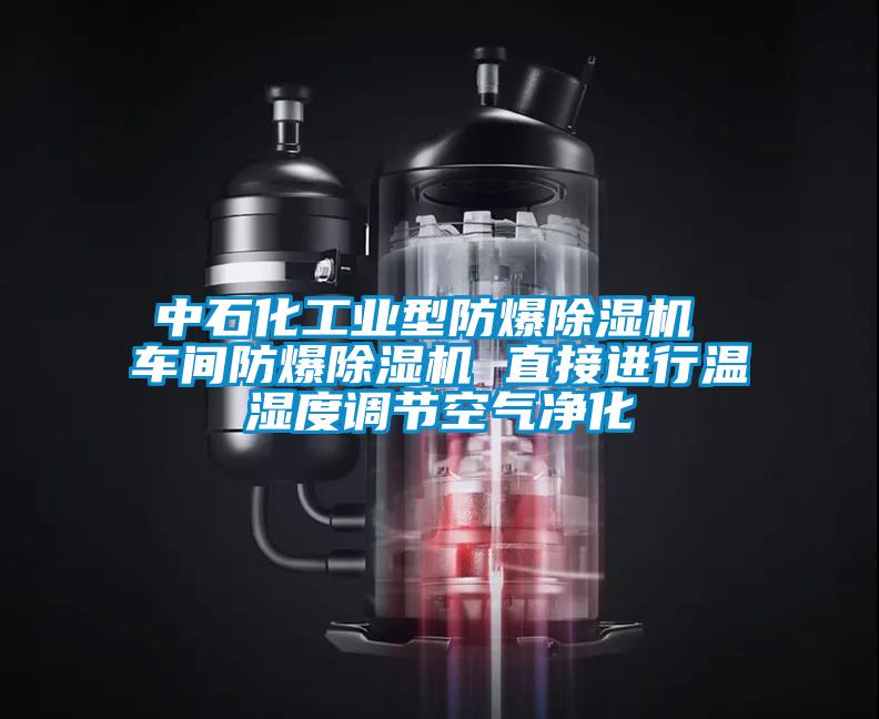 中石化工業型防爆草莓视频下载网址 車間防爆草莓视频下载网址 直接進行溫濕度調節空氣淨化