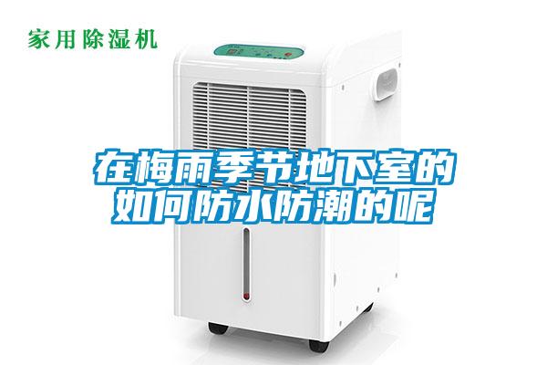 在梅雨季節地下室的如何防水防潮的呢