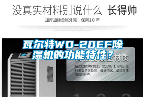 瓦爾特WD-20EF草莓视频下载网址的功能特性？