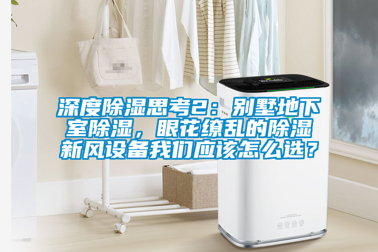 深度除濕思考2：別墅地下室除濕，眼花繚亂的除濕新風設備草莓视频污在线观看應該怎麽選？