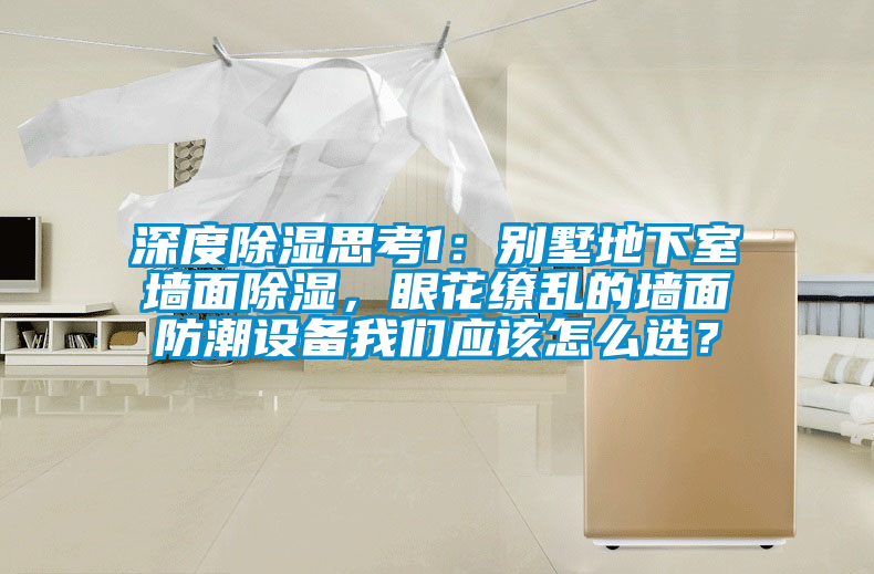 深度除濕思考1：別墅地下室牆麵除濕，眼花繚亂的牆麵防潮設備草莓视频污在线观看應該怎麽選？