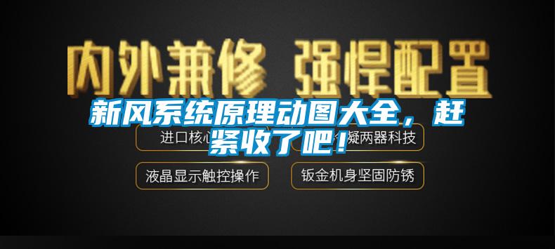 新風係統原理動圖大全，趕緊收了吧！