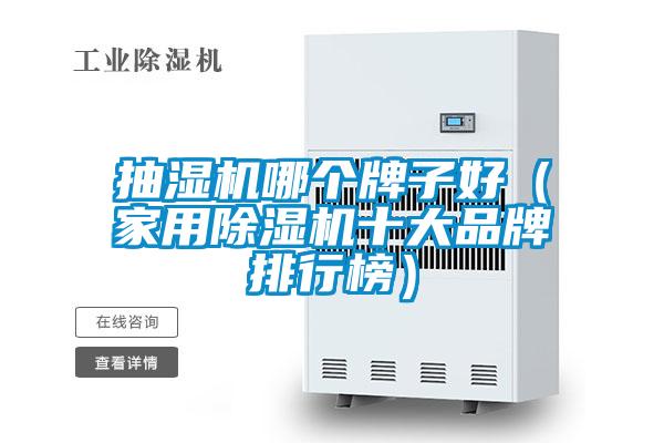抽濕機哪個牌子好（家用草莓视频下载网址十大品牌排行榜）