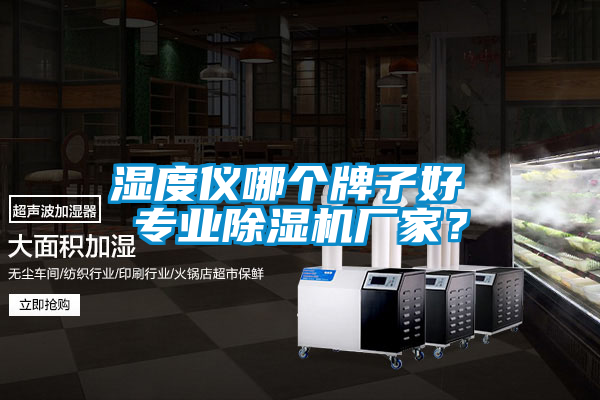 濕度儀哪個牌子好 專業草莓视频下载网址廠家？
