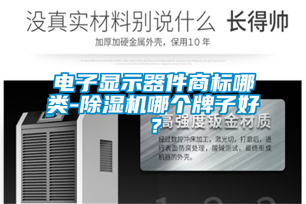 電子顯示器件商標哪類-草莓视频下载网址哪個牌子好？
