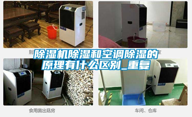 草莓视频下载网址除濕和空調除濕的原理有什麽區別_重複
